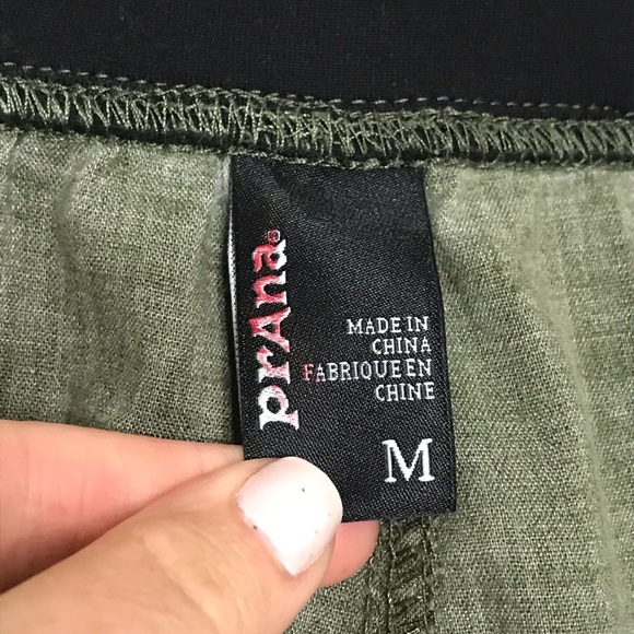 prAna Cargo Green Vaha Shorts - Picture 2 of 9